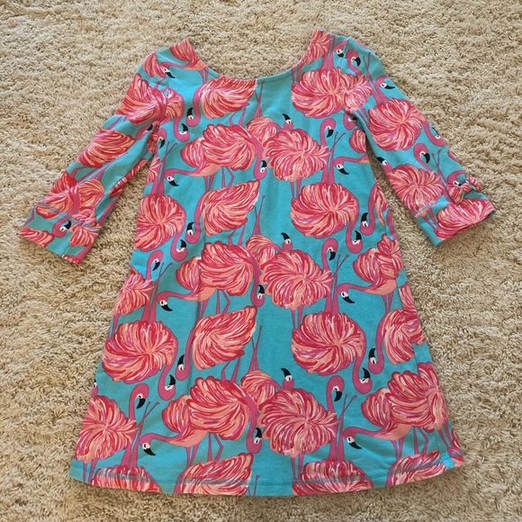 Lilly Pulitzer Flamingo Dress🌸 - Picture 1 of 3